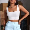 ılı Crop Top Bluz